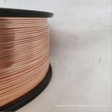 Factory Supply Attractive Price Copper-plated Flat Wire Support OEM